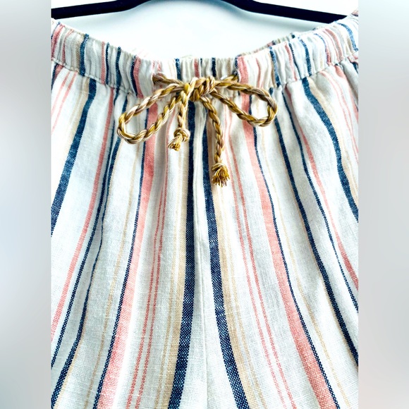 Linen Pants with tie waist - Picture 3 of 8